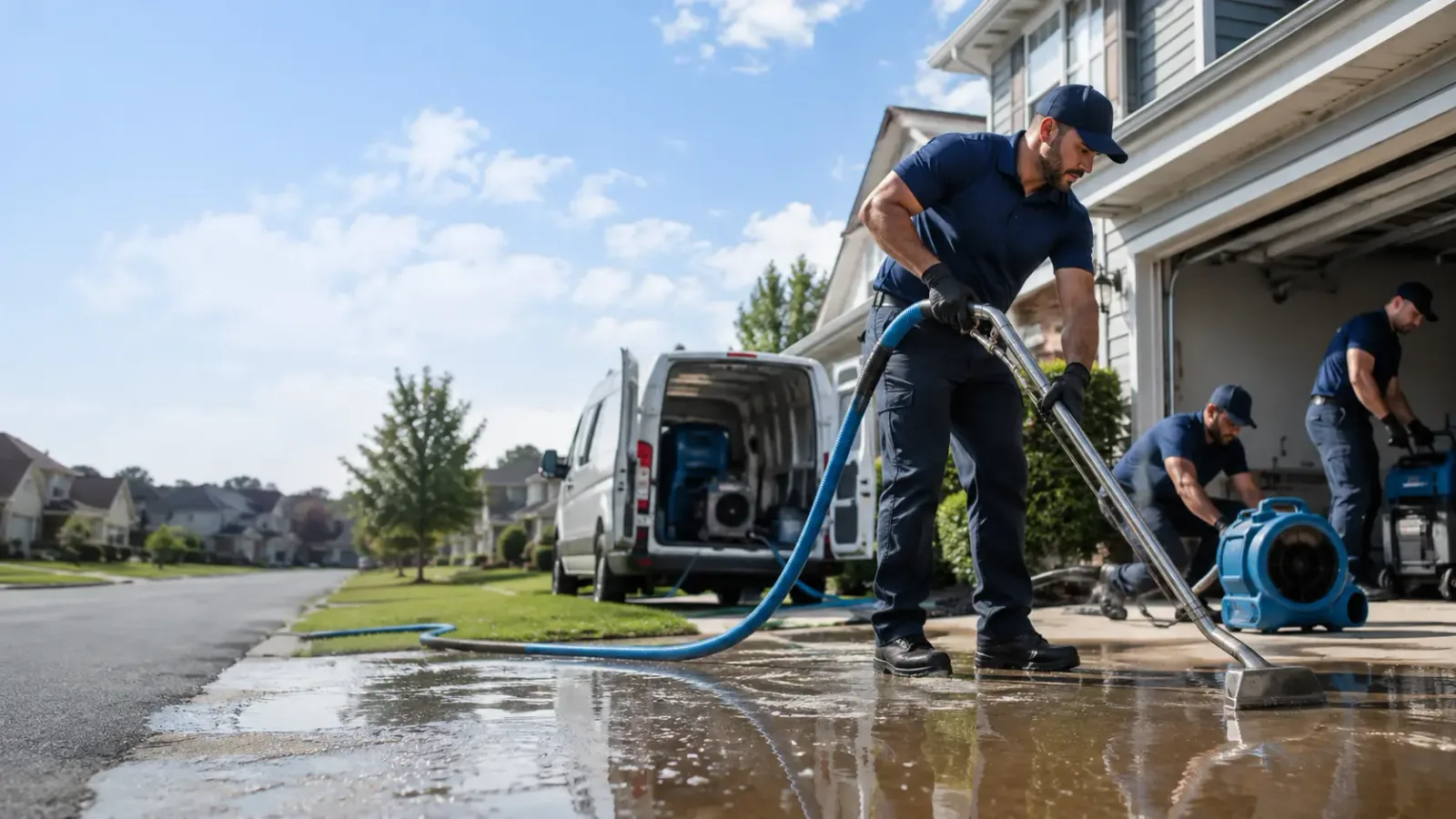 Flood Damage Restoration in Saint John, IN